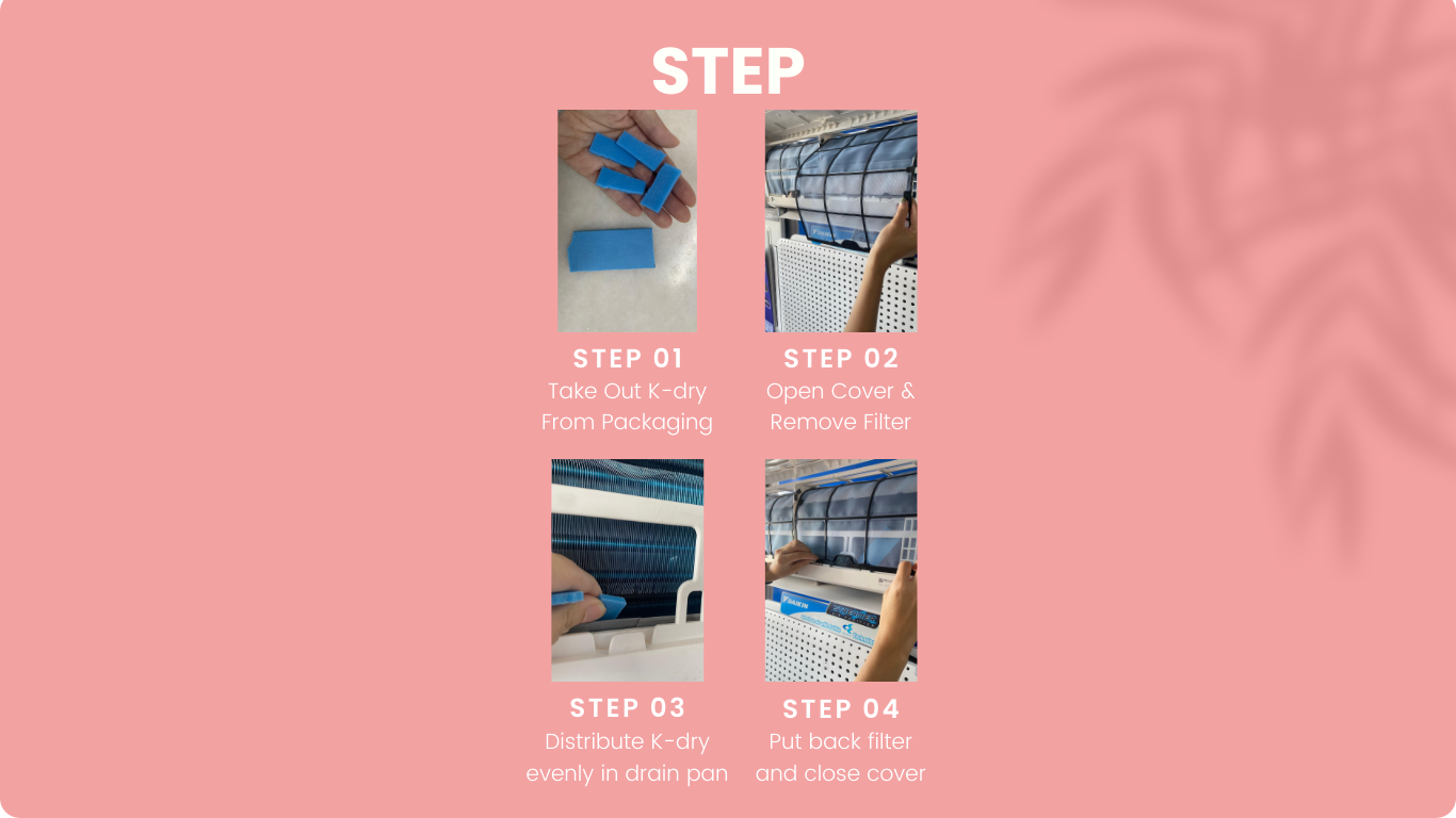 Kdry Stop Air Conditioner Water Leak Booster