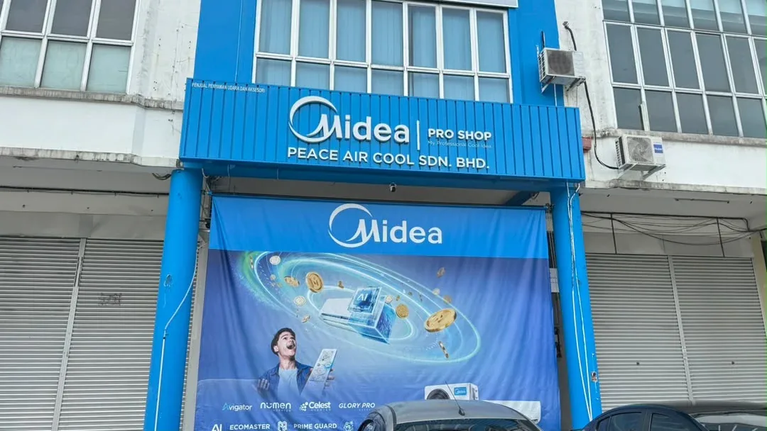 Midea Aircon Pro Shop Jalan Song Kuching - Peace Air Cool Sdn Bhd
